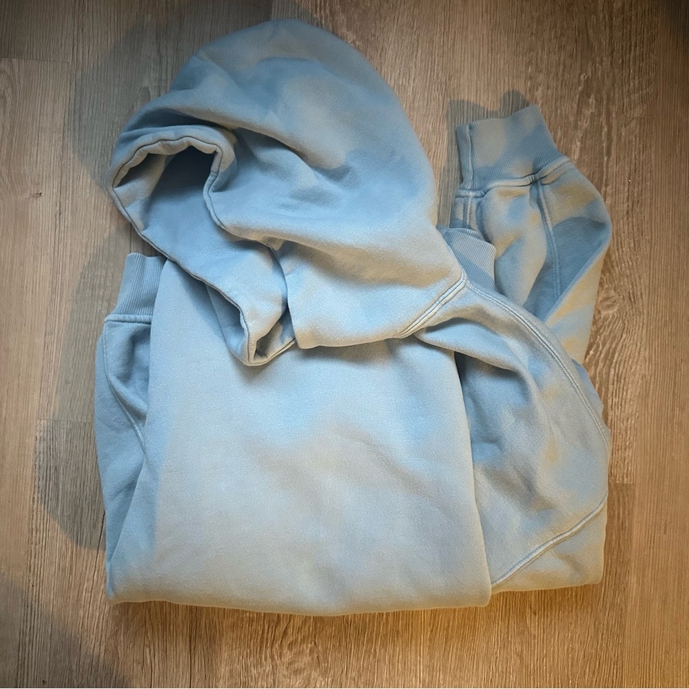 Abercrombie Essential Popover Light Blue Size M - Picture 3 of 6